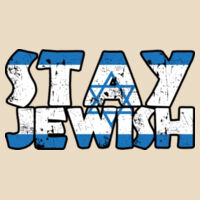 Stay Jewish Light Shirt Design