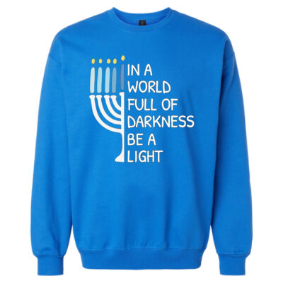 In A World Full Of Darkness - Adult Unisex Crew Sweatshirt Thumbnail