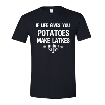 If Life Gives You Potatos - Adult Unisex T-Shirt Thumbnail