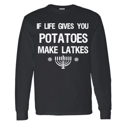 If Life Gives You Potatos - Adult Unisex Long Sleeve Thumbnail
