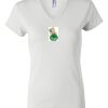 Women's Short Sleeve V-Neck T-Shirt Thumbnail