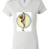 Women's Short Sleeve V-Neck T-Shirt Thumbnail