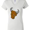 Women's Short Sleeve V-Neck T-Shirt Thumbnail