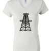 Women's Short Sleeve V-Neck T-Shirt Thumbnail