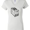 Women's Short Sleeve V-Neck T-Shirt Thumbnail