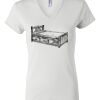 Women's Short Sleeve V-Neck T-Shirt Thumbnail