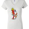 Women's Short Sleeve V-Neck T-Shirt Thumbnail