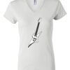 Women's Short Sleeve V-Neck T-Shirt Thumbnail