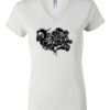 Women's Short Sleeve V-Neck T-Shirt Thumbnail