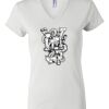 Women's Short Sleeve V-Neck T-Shirt Thumbnail