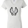 Women's Short Sleeve V-Neck T-Shirt Thumbnail