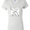 Women's Short Sleeve V-Neck T-Shirt Thumbnail