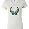 Women's Short Sleeve V-Neck T-Shirt Thumbnail