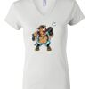 Women's Short Sleeve V-Neck T-Shirt Thumbnail