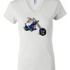 Women's Short Sleeve V-Neck T-Shirt Thumbnail