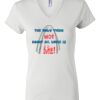 Women's Short Sleeve V-Neck T-Shirt Thumbnail