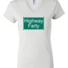 Women's Short Sleeve V-Neck T-Shirt Thumbnail