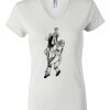 Women's Short Sleeve V-Neck T-Shirt Thumbnail