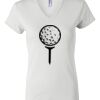 Women's Short Sleeve V-Neck T-Shirt Thumbnail