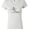 Women's Short Sleeve V-Neck T-Shirt Thumbnail