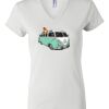 Women's Short Sleeve V-Neck T-Shirt Thumbnail