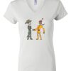 Women's Short Sleeve V-Neck T-Shirt Thumbnail