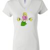 Women's Short Sleeve V-Neck T-Shirt Thumbnail