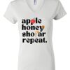 Women's Short Sleeve V-Neck T-Shirt Thumbnail