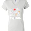 Women's Short Sleeve V-Neck T-Shirt Thumbnail