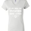 Women's Short Sleeve V-Neck T-Shirt Thumbnail